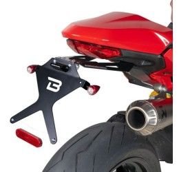 Portatarga Barracuda per Ducati SuperSport 939 17-20 regolabile