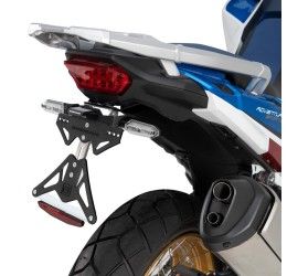 Portatarga Barracuda per Honda Africa Twin CRF 1100 L 20-22 regolabile (per frecce originali)