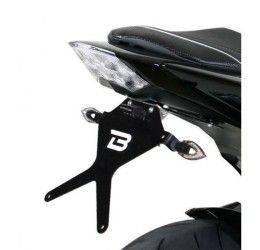 Portatarga Barracuda per Kawasaki Z 1000 07-09 regolabile