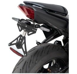 Portatarga Barracuda per Yamaha MT-07 21-24 regolabile (per frecce originali)