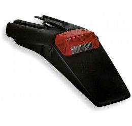 Portatarga universale per moto Off-road UFO completo di fanalino e illuminazione targa