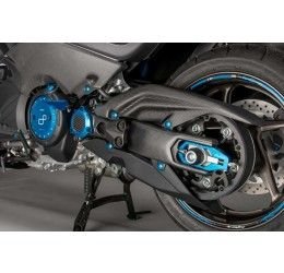 Protezione forcella anteriore + forcellone Lightech per Yamaha T-Max 530 15-19