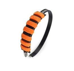 Protezione scarico Puig per silenziatori con sviluppo compreso tra 170mm e 600mm colore arancione