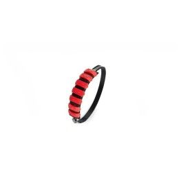 Protezione scarico Puig per silenziatori con sviluppo compreso tra 170mm e 600mm colore rosso