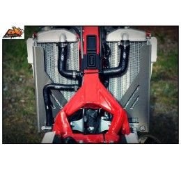 Protezioni radiatori AXP Racing distanziali rosso per Beta RR 250 14-16