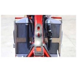 Protezioni radiatori AXP Racing distanziali rosso per GasGas EC 250 18-19