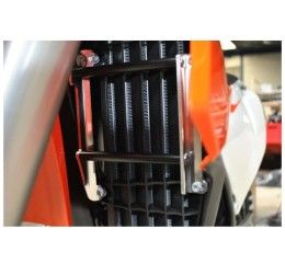 Protezioni radiatori AXP Racing distanziali nero per Husqvarna FC 450 2018