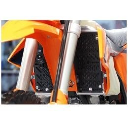 Protezioni radiatori AXP Racing Xtrem distanziali nero per Husqvarna FC 350 2018