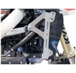 Protezioni radiatori AXP Racing distanziali argento per Yamaha WRF 250 20-24