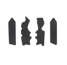 Protezioni telaio Vibram in gomma per KTM 85 SX 16-18 colore nero