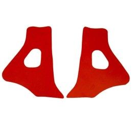 Protezioni telaio Vibram in gomma per Honda Africa Twin CRF 1100 L 21-25 colore rosso