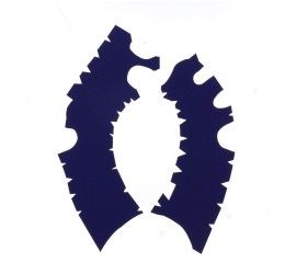 Protezioni telaio Vibram in gomma per TM EN 450 FI 2022 colore blu