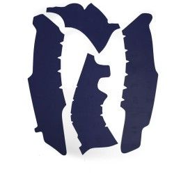 Protezioni telaio Vibram in gomma per Yamaha YZ 450 F 14-17 colore blu