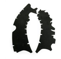 Protezioni telaio Vibram in gomma per Yamaha YZ 450 F 18-23 colore nero