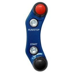 Pulsantiera destra Jetprime Blu per Aprilia RSV4 1000 R APRC 11-14 (Pompa Standard)