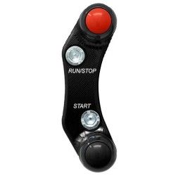 Pulsantiera destra Jetprime per Ducati Panigale V4 R 19-21 | 23-24 (Pompa Brembo Racing) (NO RCS) Per impianto elettrico Magneti Marelli