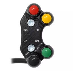 Pulsantiera destra Jetprime per Ducati Panigale V4 R 19-21 | 23-24 (Pompa Standard) Fori allineati