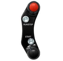 Pulsantiera destra Jetprime per MV Agusta F4 1078 2007 (Pompa Brembo Racing) (NO RCS)