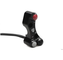 Pulsantiera destra pompe freno radiale Brembo CNC e forgiate CNC Racing per Aprilia Tuono V4 1000 R 11-14