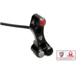 Pulsantiera destra Pramac Racing Lim. Ed. pompa freno radiale Brembo OEM e RCS CNC Racing per Ducati Monster 1200 14-16