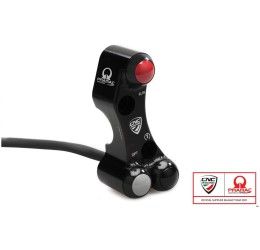 Pulsantiera destra Pramac Racing Lim. Ed. pompe freno radiale Brembo CNC e forgiate CNC Racing per Ducati Monster 1100 09-10