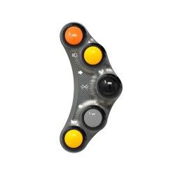 Pulsantiera sinistra Jetprime Titanio per MV Agusta Brutale 800 R 2023