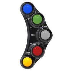 Pulsantiera sinistra Racing Jetprime per Aprilia Tuono V4 1100 Factory 19-20