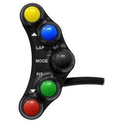 Pulsantiera sinistra Sport Jetprime per Honda CBR 600 RR 2024 ATTENZIONE: solo per impianto HRC