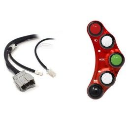 Pulsantiera sinistra Stradale Jetprime Rossa per MV Agusta F3 675 12-20