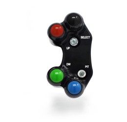 Pulsantiera sinistra SuperSport Jetprime per Yamaha R3 19-24 Per centralina Mectronik