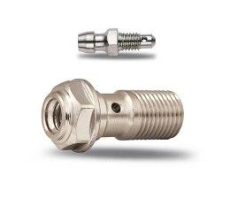 Raccordo freni con spurgo Brembo singolo M10 x 1mm
