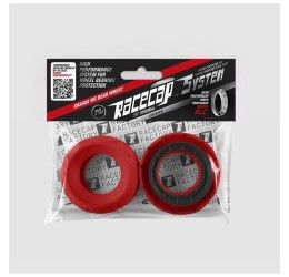 Racecap System Ruota posteriore per GasGas MCF 250 21-23 colore rosso (KIT CUFFIE + Parapolvere FLC)