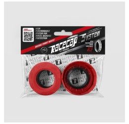 Racecap System Ruota anteriore per GasGas MCF 350 22-25 colore rosso (KIT CUFFIE + Parapolvere FLC)