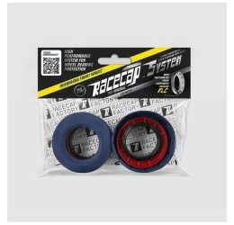 Racecap System Ruota anteriore per Husaberg FE 570 09-12 colore blu (KIT CUFFIE + Parapolvere FLC)