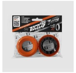 Racecap System Ruota posteriore per KTM 350 SX-F 13-22 colore arancione (KIT CUFFIE + Parapolvere FLC)