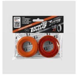 Racecap System Ruota posteriore per KTM 85 SX 2025 colore arancione (KIT CUFFIE + Parapolvere FLC)