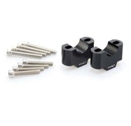 Rialzi manubrio Puig per Aprilia Tuono 660 21-25 colore nero