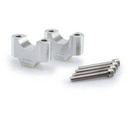 Rialzi manubrio Puig per BMW R 1200 GS 04-18 colore silver