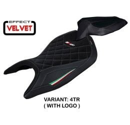 Rivestimento sella TappezzeriaItalia per Aprilia RS 660 21-23 modello Mamba Velvet