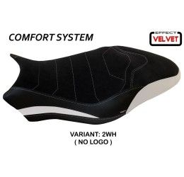 Rivestimento sella TappezzeriaItalia per Ducati Monster 797 17-20 modello Ovada 1 Velvet comfort system