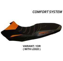 Rivestimento sella TappezzeriaItalia per KTM 1090 Adventure R 17-19 modello Sassuolo 2 comfort system