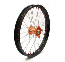 Ruota completa anteriore 1.60x21 Kite modello MX-EN ELITE (cerchio EXCEL TAKASAGO) per KTM 125 EXC 16-24 (1 ruota)