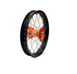 Ruota completa posteriore 2.15x18 Kite modello MX-EN ELITE (cerchio EXCEL TAKASAGO) per KTM 125 EXC 90-21 (1 ruota)