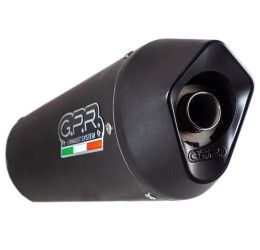 Terminali di scarico GPR furore nero omologato per Ducati Monster 750 96-02 (coppia)