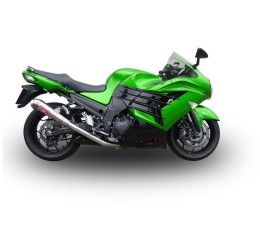 Terminali di scarico GPR powercone evo omologato per Kawasaki ZZR 1400 17-22 (coppia)