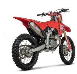 Scarico completo Akrapovic Evolution non omologato con collettori e terminale in titanio per Honda CRF 450 RX 2025