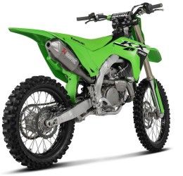 Scarico completo Akrapovic Evolution non omologato con collettori e terminale in titanio per Kawasaki KX 450 4T 2024