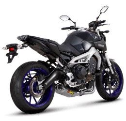 Scarico completo Akrapovic Racing omologato con collettori in acciaio e terminale in titanio per Yamaha MT-09 14-16