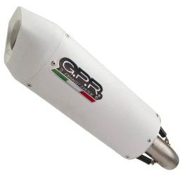 Scarico completo GPR albus evo4 omologato con catalizzatore per Yamaha MT 125 2020