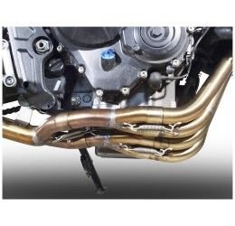 Scarico completo GPR deeptone inox omologato con catalizzatore per Honda CBR 650 R 19-20